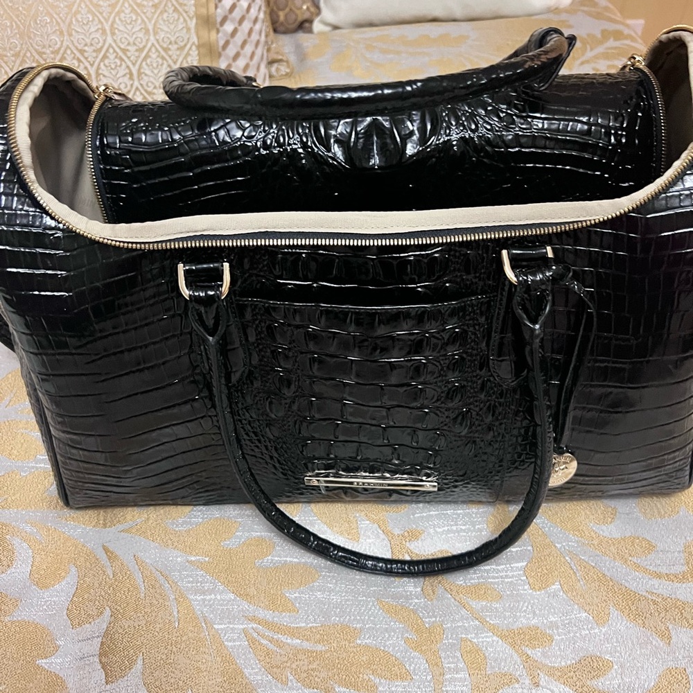 Brand new - never used with tags.  Brahmin overnight bag.  Just beautiful
